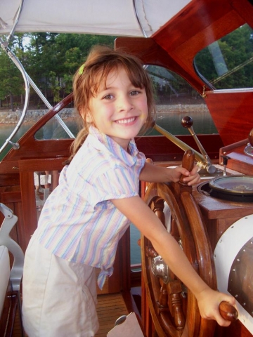 Emma at the Helm