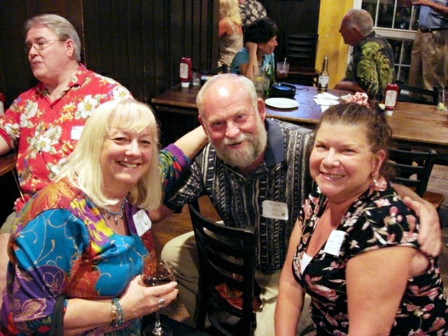 Barb Shelton Moody, Wayne Hurd and Linda Marcantonio Stanton at the Deer Park! (Uploaded by Barb Shelton Moody)