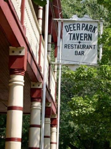 The Deer Park, detail of the sign, Newark, Delaware. (Uploaded by Ann Stegner Gladwin)