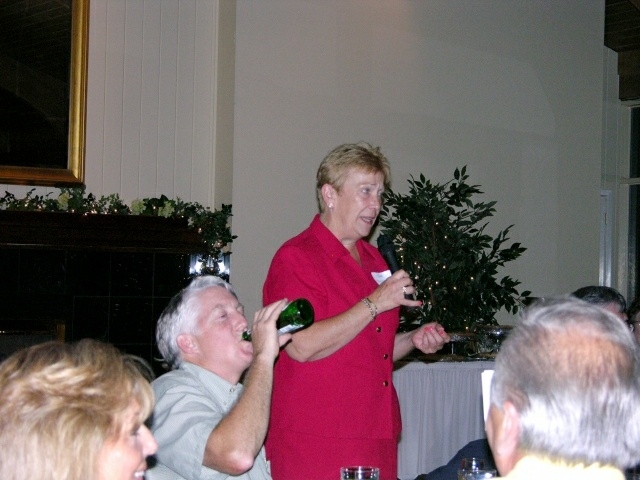 Gail makes some remarks & Sig Andersen doesnt pay attention! (Uploaded by Charlie Gibb)
