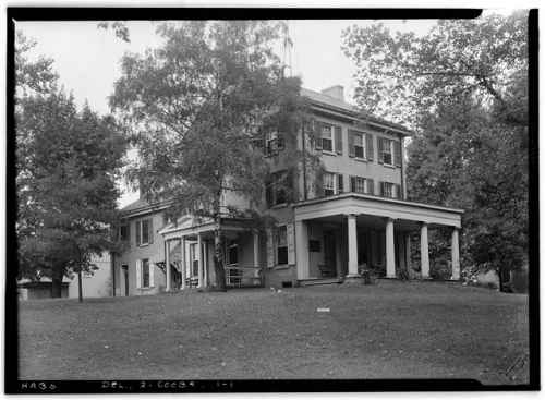 Cooch house circa 1936. (Historic photo found on Internet - Uploaded by Mike Dutton)